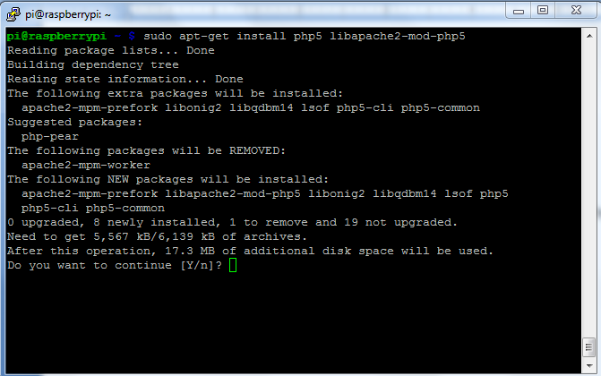 Instalando PHP5 para processar arquivos PHP no Apache