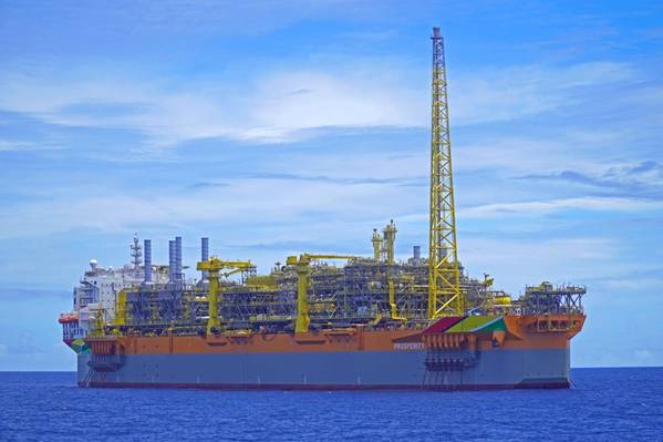 FPSO Prosperity da ExxonMobil na descoberta de Payara em Starbroek Block (Crédito: ExxonMobil)