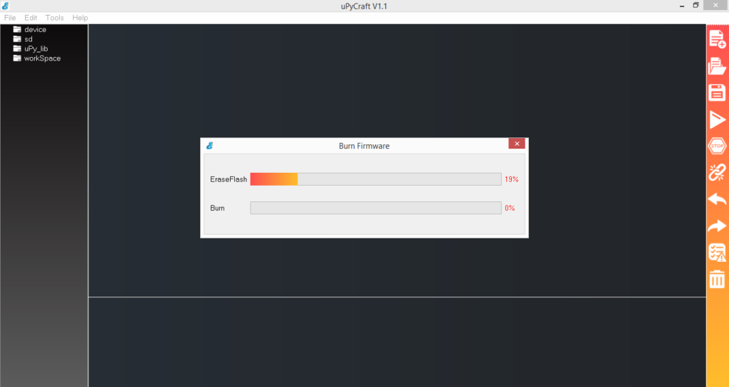 Fazendo upload do firmware MicroPython no ESP8266 ESP32 no uPyCraft IDE