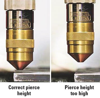 Nozzle height