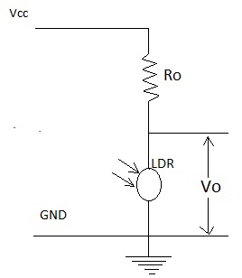 Circuito baseado em LDR