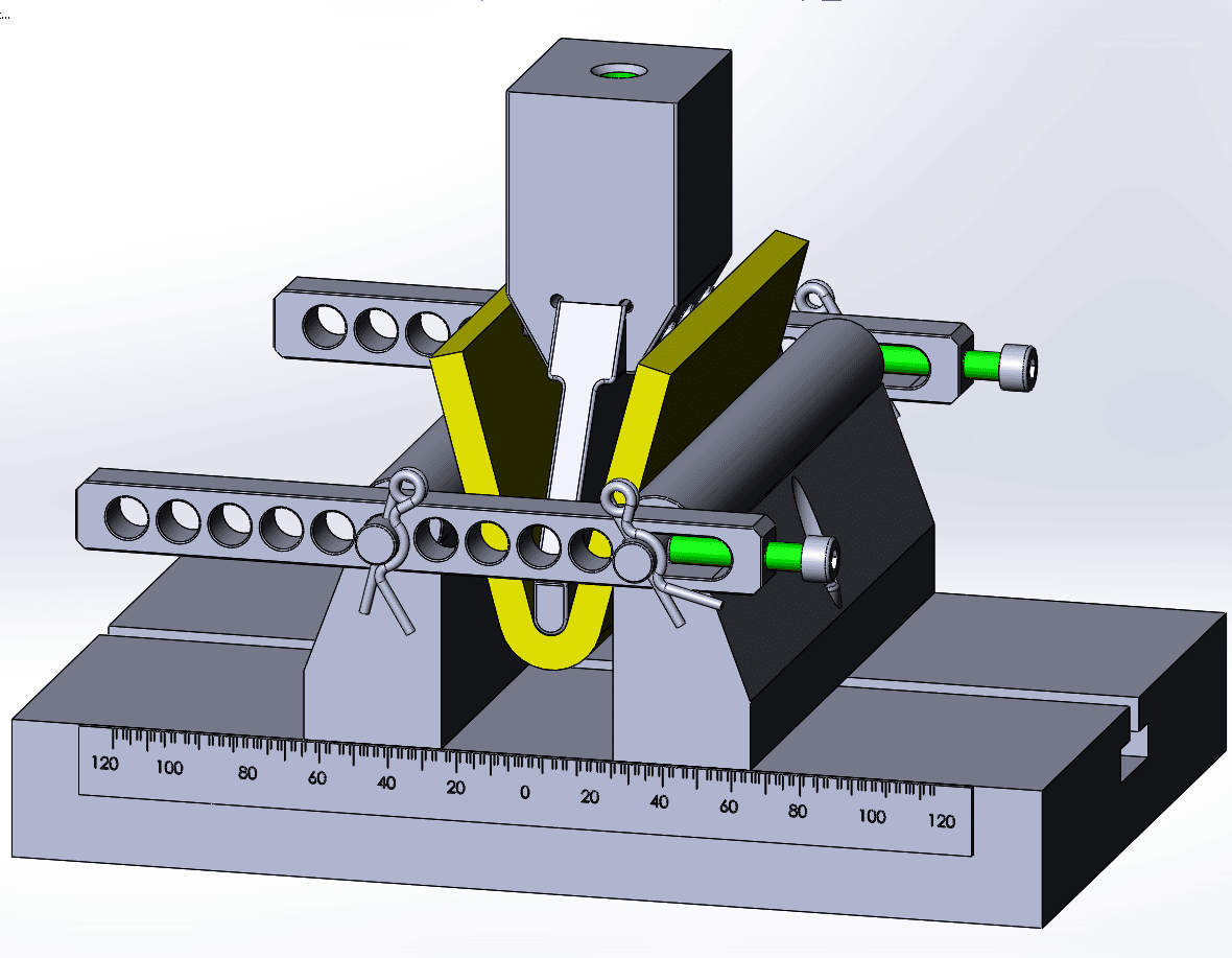 Guided bending test