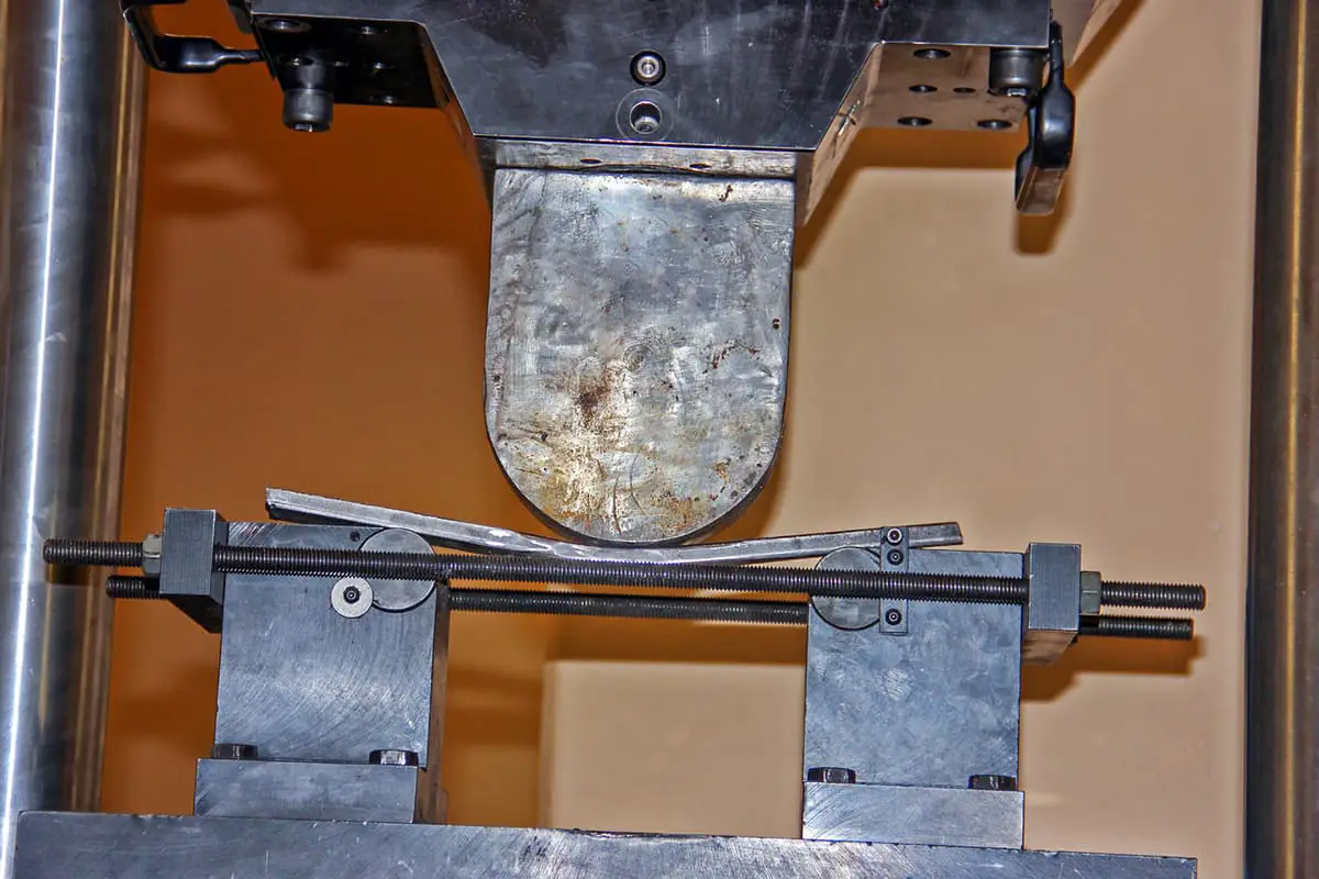 Gráfico de propriedades mecânicas do metal Resistência ao cisalhamento, resistência à tração, resistência ao escoamento
