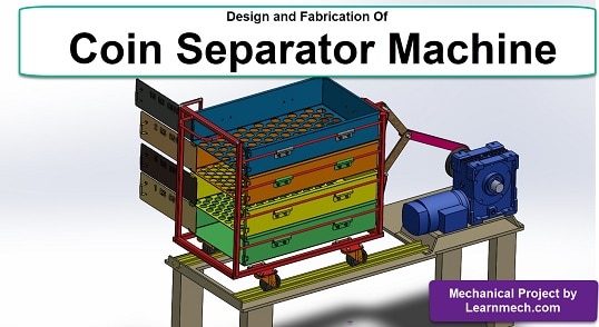 projeto mecânico separador de moedas