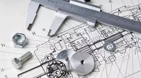 main subject - mechanical drawing