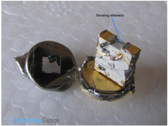 PCB do sensor PIR