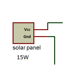 Diagrama de Circuito do Painel Solar