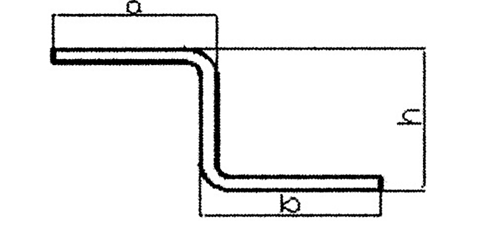 Fig. 1 Matriz de flexão em forma de Z