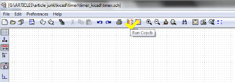 Execute CVPCB