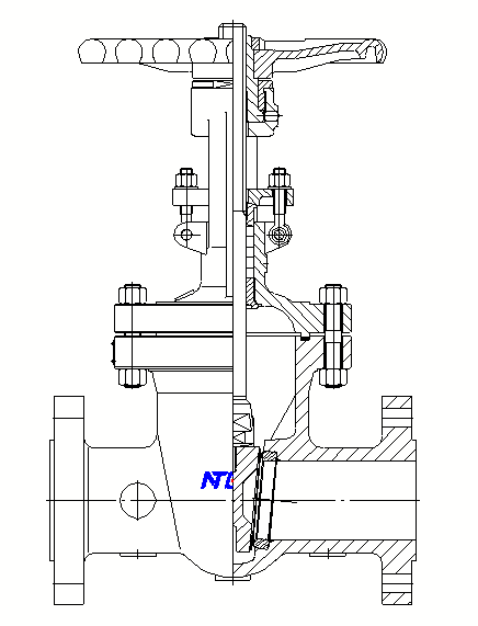 Slider with ascending spindle