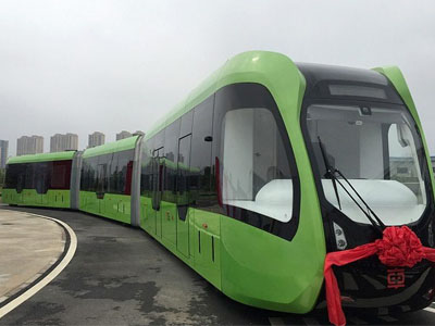 O primeiro transporte ferroviário sem motorista do mundo é introduzido na China