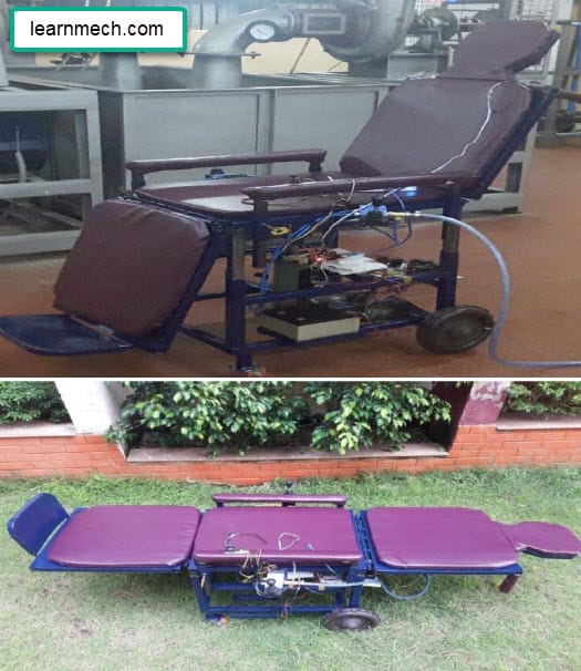Cadeira de Rodas Automática e Cama - Projeto Mecânico