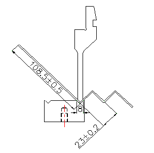 second method for bending a profile nine times