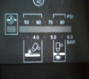 Figura 2-4 Manómetro de aire