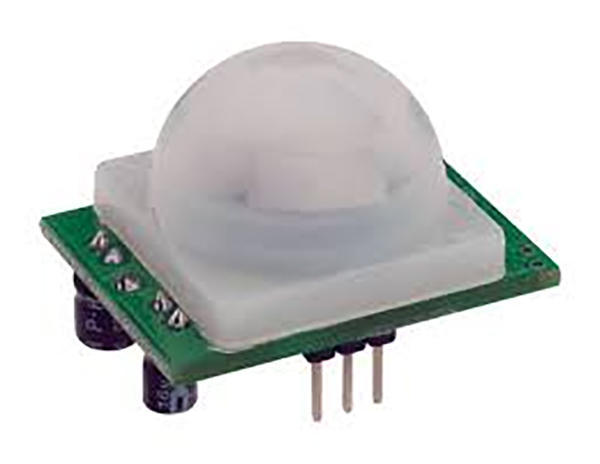 Imagem típica do sensor PIR