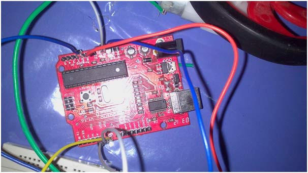 Imagem da placa microcontroladora Arduino