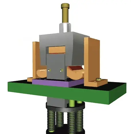 Concave Die Oscillating Quadrilateral Bending Die