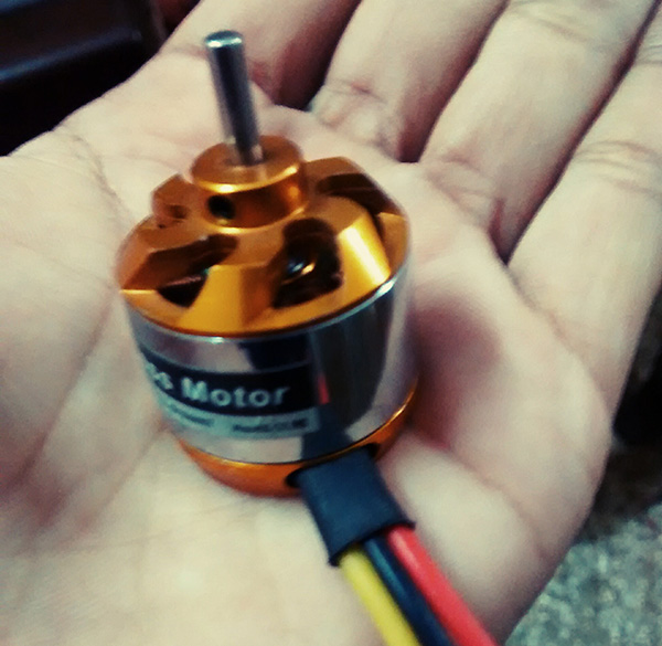 Imagem do motor DC sem escova