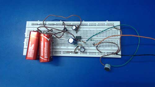 Protótipo de Pré Amplificador de Áudio LM358 