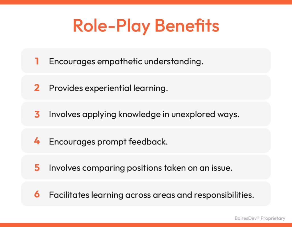 role-playing benefits