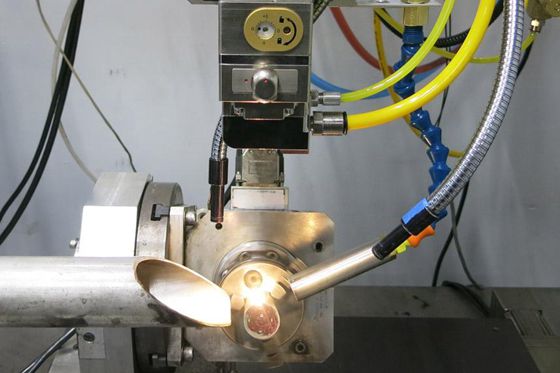 Electron beam and laser welding