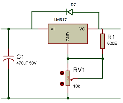Diagrama de circuito para proteção contra curto-circuito Diagrama de circuito para proteção contra curto-circuito
