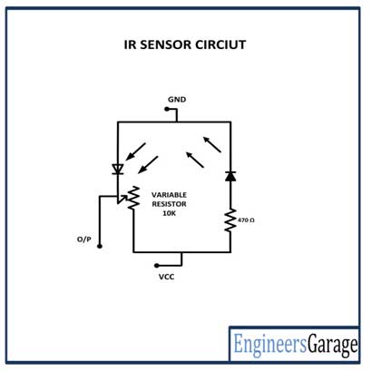 IR sensor module circuit diagram