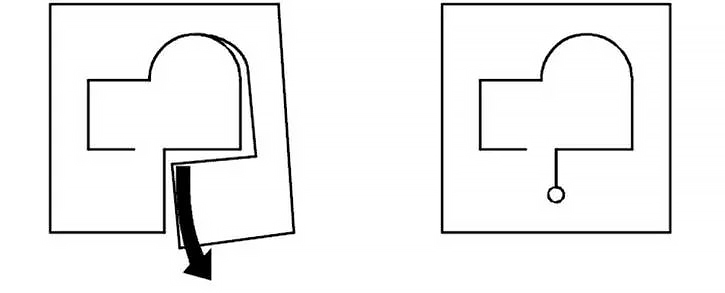 Reducing deformation by drilling holes for threading