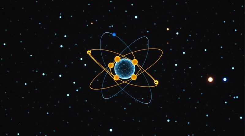 Núcleo atômico com elétrons