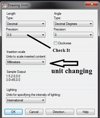 unit configuration