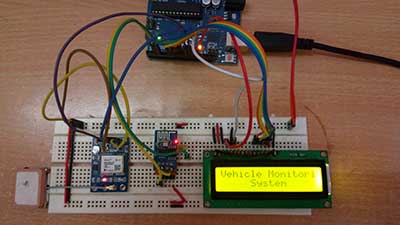 Protótipo de dispositivo de rastreamento de veículos IoT baseado em Arduino e ESP8266 