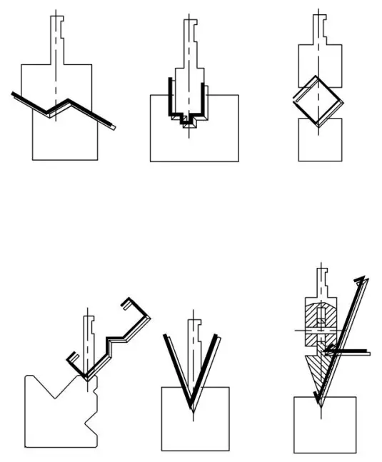 Press Brake Part Bending Diagram