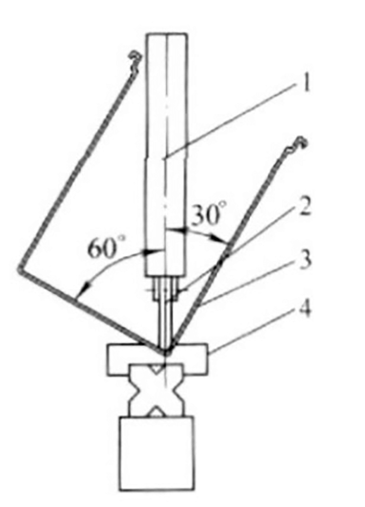 Fig. 6 The upper and lower bending die