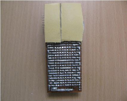 Imagem da antena de trilha PCB