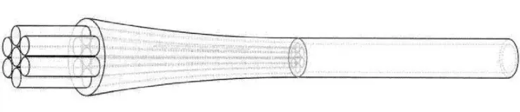 Combinador de fibra óptica N × 1