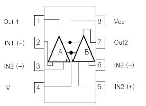 Try it with LM358