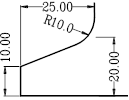 Cuerno gráfico dividido Arrow Punch