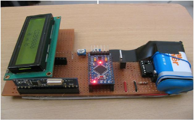Protótipo de unidade receptora de sistema de leitura automática de medidor baseado em Arduino