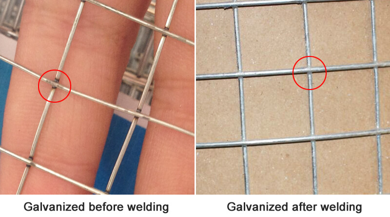 galvanized welding mesh