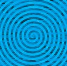 Imagen de ondas acústicas en el agua. Imagem de ondas acústicas na água