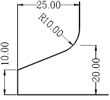 Sash Punch Split Graphic Horn