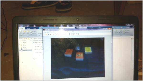 Imagem da fotografia capturada do tráfego no Matlab