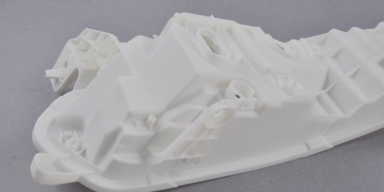 Conceito de peça de impressão 3D
