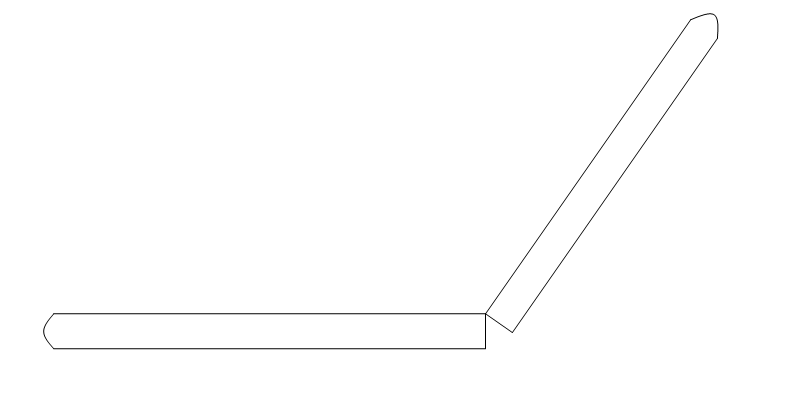 Chamfered joint