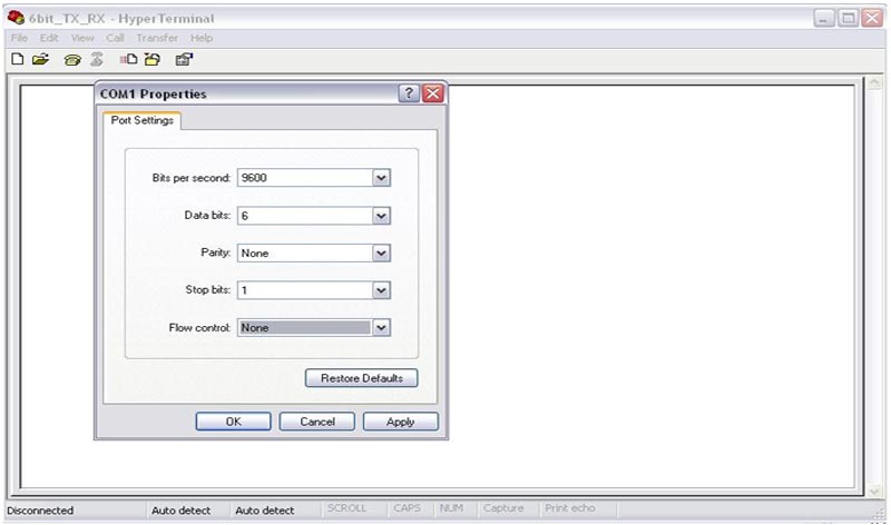 Configurar portas COM para comunicação serial
