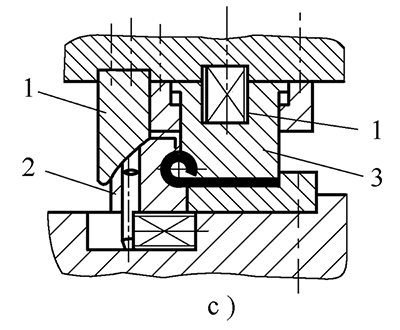 Hinge Part Single Bending Die