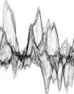 Imagen de ondas acústicas en el aire. Imagem de ondas acústicas no ar