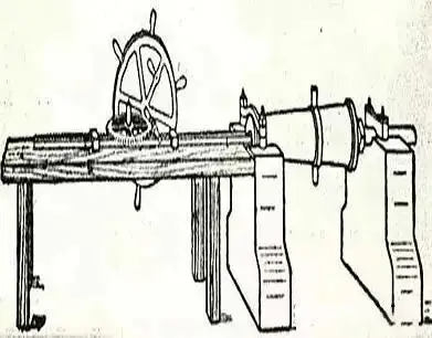 máquina de perfuração de barril