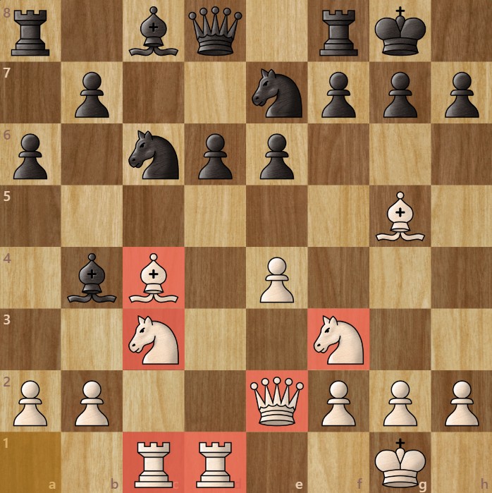 A chessboard diagram showing the Smith-Morra Gambit setup.