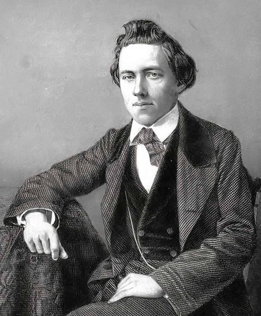 A portrait of Paul Morphy.